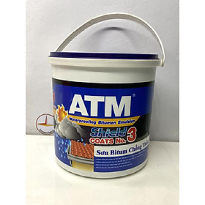 Sơn bitum chống thấm 3,5KG màu đen