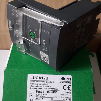LUCA12B Schneider bộ khởi động Motor 3-12A 24VAC Chính hãng