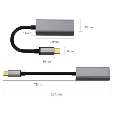 Cáp Type-C to Lan kết nối Mạng cho Điện thoại, Máy tính chất lượng cao