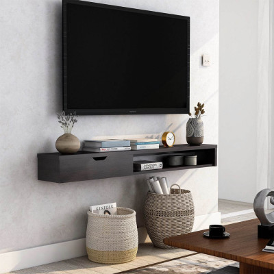 Kệ TV gỗ phòng ngủ nhỏ gọn tiện dụng SMLIFE Tadao