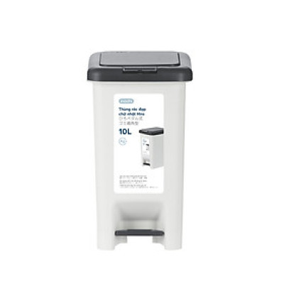 Thùng rác đạp chữ nhật Hiro