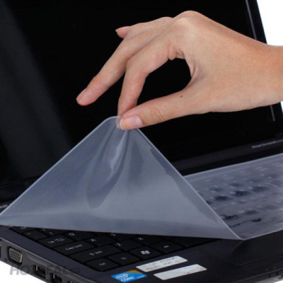 Combo 2 màng phủ bảo vệ bàn phím laptop chống bụi GROFA hàng nhập khẩu 