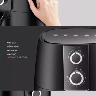 Nồi Chiên Không Dầu 8L , Nướng Gà Cả Con - Bếp  Nướng Công Nghệ Mới Nhất - Hàng Loại 1 - Hàng Chính Hãng MINIIN