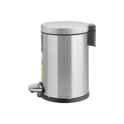 Thùng rác EKO EK9219MT 3L/5L - màu inox bóng- Cobihome