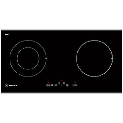 Bếp Âm Đôi Từ - Hồng Ngoại Malloca MH-02IR LB (72 cm) - Hàng Chính Hãng