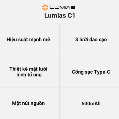 Máy cắt lông quần áo Lumias C1 Hàng chính hãng