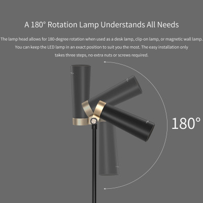 ĐÈN BÀN SẠC TÍCH ĐIỆN ĐA NĂNG 4 TRONG 1 YEELIGHT - Pin 1800mAh - Công suất tiêu chuẩn 5w - Hàng Chính Hãng