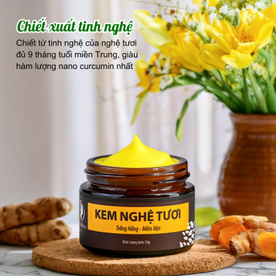 Combo kem dưỡng trắng da ban ngày và ban đêm Wonmom ( 1 Kem nghệ tươi + 1 Kem cấp ẩm )