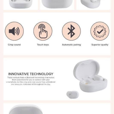 Tai Nghe Bluetooth 5.1 NOON EAST Y13 Cảm Ứng Vân Tay Siêu Nhạy, Điều Khiển Đa Chức Năng, Bass Ấm - Hàng Chính Hãng 