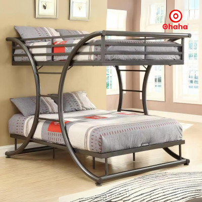 GIƯỜNG TẦNG THÔNG MINH KHUNG SẮT OHAHA - GTS023