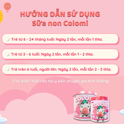  Sữa non COLOMI dành cho trẻ em (130g)