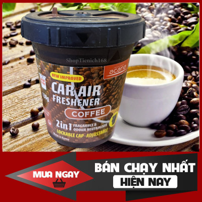 Sáp thơm ôtô thiên nhiên tiện dụng Acana 130g (hương hoa nhài)