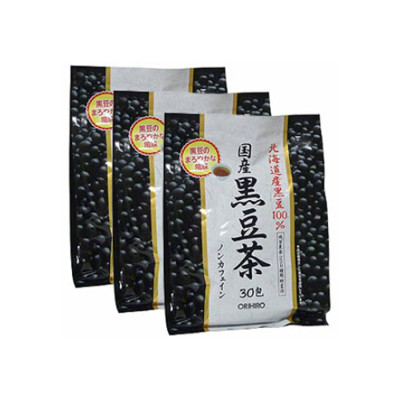 Trà đậu đen Orihiro hỗ trợ thanh lọc cơ thể làm đẹp da 30 gói/túi - Hàng chính hãng
