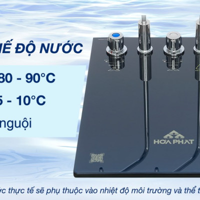 Máy lọc nước RO Hòa Phát 3 chức năng HPN666 - Hệ thống 11 lõi - Tủ đứng - Hàng chính hãng - Bảo hành 3 năm