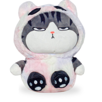 Thú nhồi bông mèo hoàng thượng hoạ tiết galaxy - Size từ 35cm đến 60cm - Quà tặng gấu bông mèo mắt liếc dễ thương.