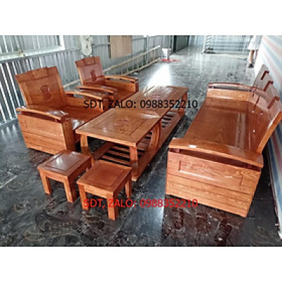 Bộ bàn ghế phòng khách Tay Chồng