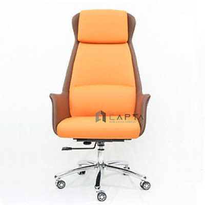 Ghế lãnh đạo lưng cao Ghế làm việc dành cho giám đốc nhập khẩu sang trọng CM4429-P Director Office Chair