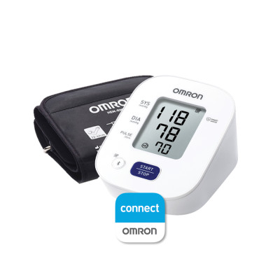 Máy Đo Huyết Áp Điện Tử Omron HEM-7142T2 (Mẫu Cũ 7142T1) Tự Động Phát Hiện Nhịp Tim Không Đều, Bộ Nhớ Lưu Trữ 14 Kết Quả Đo, Có Kết Nối Bluetooth