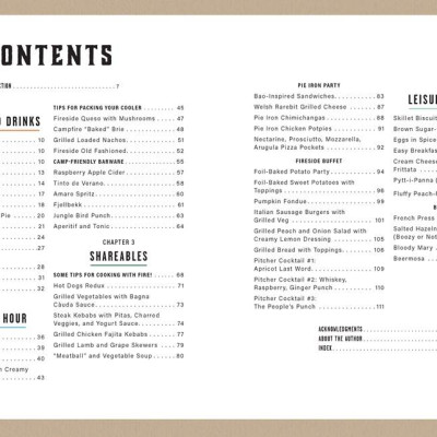 Sách - New Camp Cookbook Fireside Warmers - Drinks, Sweets, and by Emily Vikre (UK edition, Hardcover Paper over boards)