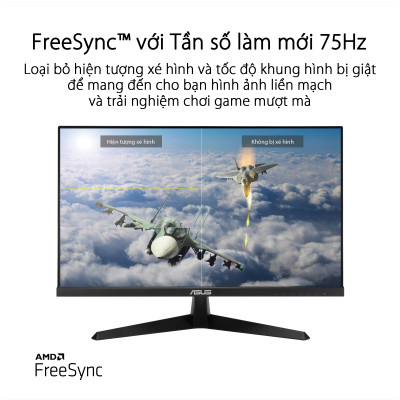 Màn Hình Chơi Game Asus VY279HE (27inch/FHD/IPS/75Hz/1ms) - Hàng Chính Hãng