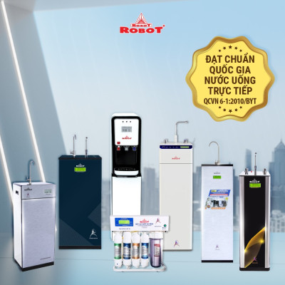 Máy Lọc Nước ROBOT Spring Pro 9410G-UR Công Nghệ Lọc Tích Hợp R.O + UF - Hàng Chính Hãng