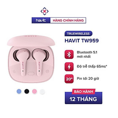 Tai nghe Bluetooth True Wireless Havit TW959 - Hàng chính hãng