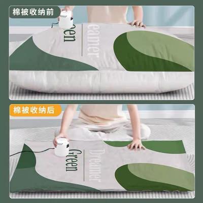 Combo 6 Túi Hút Chân Không Đựng Chăn Màn, Quần Áo, Chống Ẩm Mốc Bụi, Bảo Quản Quần Áo Chăn Gối Mền - TẶNG KÈM BƠM ĐIỆN