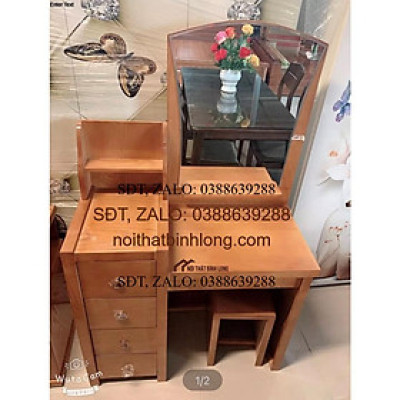 Bàn Trang Điểm Sồi Nga Cao Cấp T10