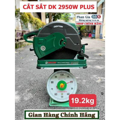 Máy Cắt Sắt 355MM- Dekton- DK-2950PLUS 2950W / Dòng Công Nghiệp, Mô tơ 100% dây đồng, BH12 tháng