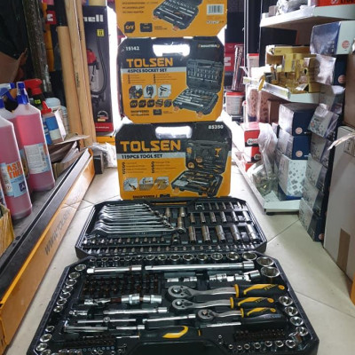 BỘ DỤNG CỤ MỞ BULONG 45 CHI TIẾT TOLSEN 15142 - HÀNG CHÍNH HÃNG