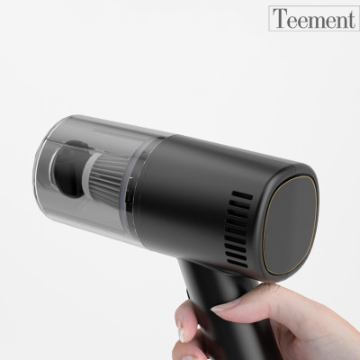 Máy Hút Bụi Cầm Tay Không Dây Teement TM01 Cao Cấp, Lực Hút Lớn 6000PA, Êm Ái Mạnh Mẽ, Sử Dụng Trong Nhà, Ngoài Trời Và Cho Ô Tô , Công Suất Lớn - Hàng Chính Hãng