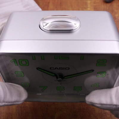 Đồng Hồ Để Bàn Casio TQ-218-8DF Báo Thức - Cỡ To - Kích Thước Vỏ  ( 9 ×10.7 × 6 cm )