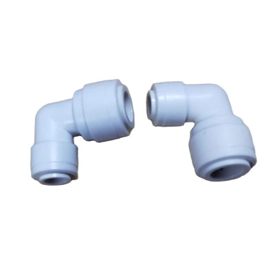 Cút góc nối nhanh ống phi 10 ra ống phi 6 cho dây máy lọc nước - Hàng Chính Hãng