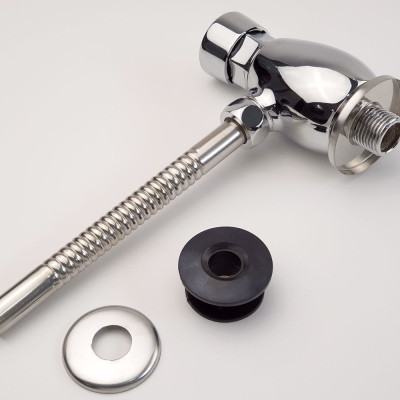 Van xả tiểu nhấn nam, chất liệu Đồng mạ Chrome Eurolife EL-XT140 (Trắng bạc)