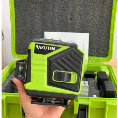 Máy cân bằng laser RAKUTEN 12 tia xanh siêu sáng - Máy bắn cốt, Máy cân mực, Máy đánh thăng bằng tia laser thế hệ mới 2021 - Hàng chính hãng