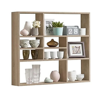 Kệ Gỗ Treo Tường Đơn Giản Chữ Nhật Tundo CTKT202 KT 90x78.2x15cm