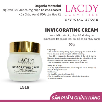 Kem phục hồi da dành cho tất cả các loại da kể cả da nhạy cảm - L516 INVIGORATING CREAM 50g  