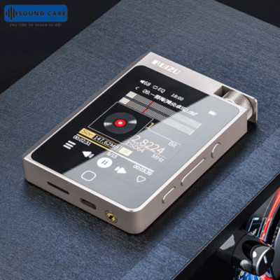 Ruizu A55 - Máy nghe nhạc Hi-Fi cao cấp: Màn Hình Cảm Ứng 2.8inch, Bluetooth 5.2, Chip DSD256, Hỗ Trợ Đa Định Dạng MP3 WMA WAV APE FLAC ACC OGG AIFF DSD, Bộ Nhớ 16Gb, Hỗ Trợ Thẻ Nhớ 128Gb, Tinh Chỉnh EQ, Đọc Sách Điện Tử, Pin 1000mAh - Hàng nhập khẩu