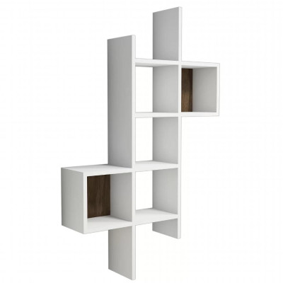 Kệ gỗ trưng bày kiểu dáng thanh lịch SMLIFE Wolfgang