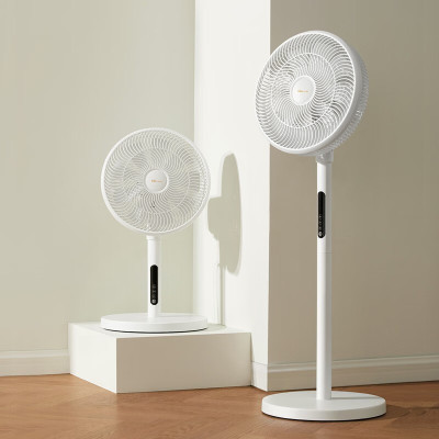 Quạt Đứng Cảm Ứng Bear DFS-D47F2 Gồm 6 Tốc Độ 9 Cánh Quạt Làm Mát Sâu, Có Hẹn Giờ Và Điều Khiển Từ Xa Độ Ồn Cực Thấp 35 dB Công Suất 47 W - Hàng Chính Hãng
