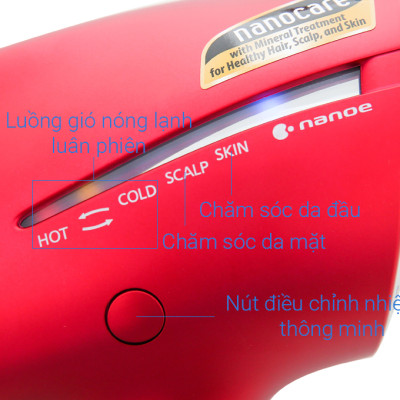 Máy sấy tóc Panasonic EH-NA98RP645 - Hàng Chính Hãng