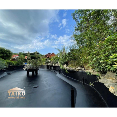 [18 Kg] Sơn Chống Thấm Đa Năng Gốc Bitum TAIKO BITSUN NO 2 - Keo Sơn Chống Thấm Bể Cá Koi, Sàn Mái Nhà, Móng Nhà, Bể Âm