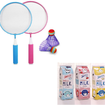 Bộ Vợt Đánh Cầu Lông Cho Bé Thiết Kế Ngộ Nghĩnh - Bộ Môn Rèn Luyện Khả Năng Vận Động - Hàng Loại 1.  Chính Hãng MINIIN