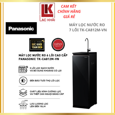 Máy lọc nước RO Panasonic TK-CA812M-VN 6 lõi - Hàng chính hãng - Bảo hành 12 tháng chính hãng