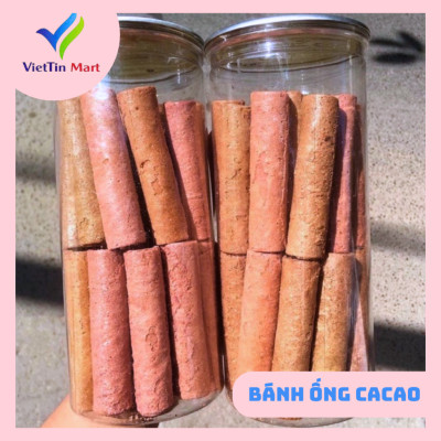 Bánh Ống CaCao Đặc Biệt Viettin Mart 450Gr