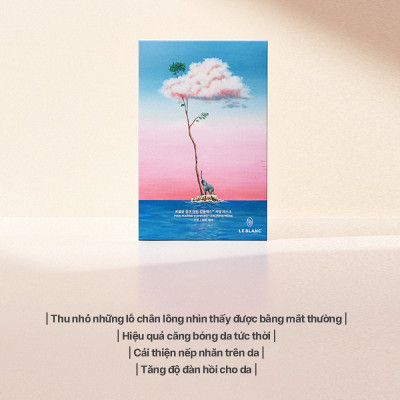 Sey 10 hộp mặt nạ làm dịu và tạo độ bóng cho da Leblanc Pink Marine Complex Calming Mask Hộp 5 miếng