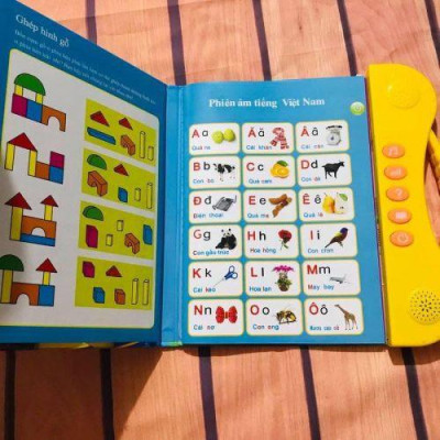 Đồ chơi sách nói song ngữ cho bé từ 3 đến 6 tuổi