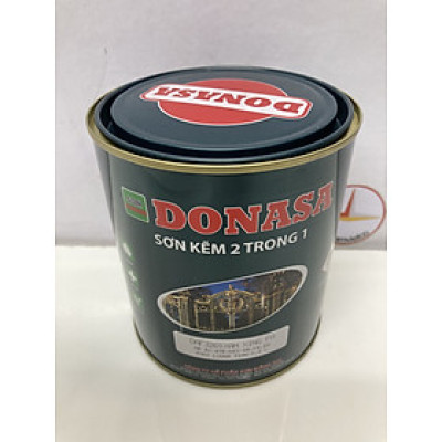 Sơn Sắt Kẽm Donasa 2 trong 1 màu DAF 6117 Nhũ vàng (Lon 800ml)