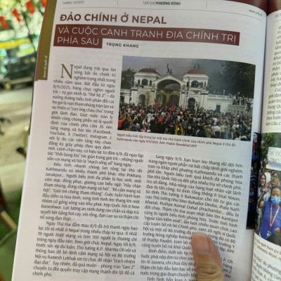 (Số 82) TẠP CHÍ PHƯƠNG ĐÔNG 10/2025 – Nhiều tác giả – Viện Nghiên cứu Phát triển Phương Đông