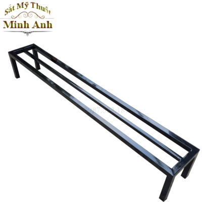 Kệ sắt kê chậu cây Dài 50 cm.Rộng 15-20-25cm Cao 10-15-20cm.hộp thép 20 x 20 mm ( Hàng Chính Hãng )